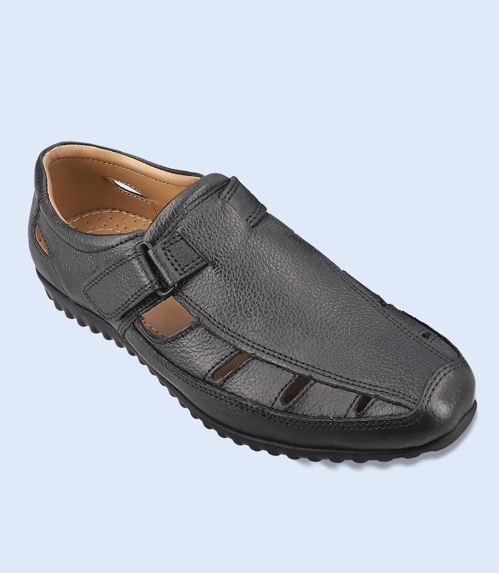 BM4640-BLACK-Men Sandal