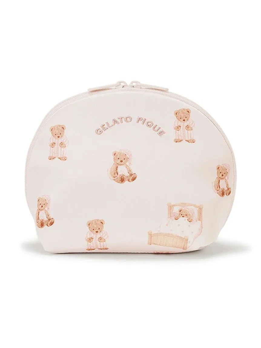 GOOD NIGHT BEAR Pattern Pouch