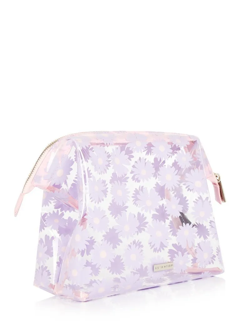 Lilac Daisy Wash Bag