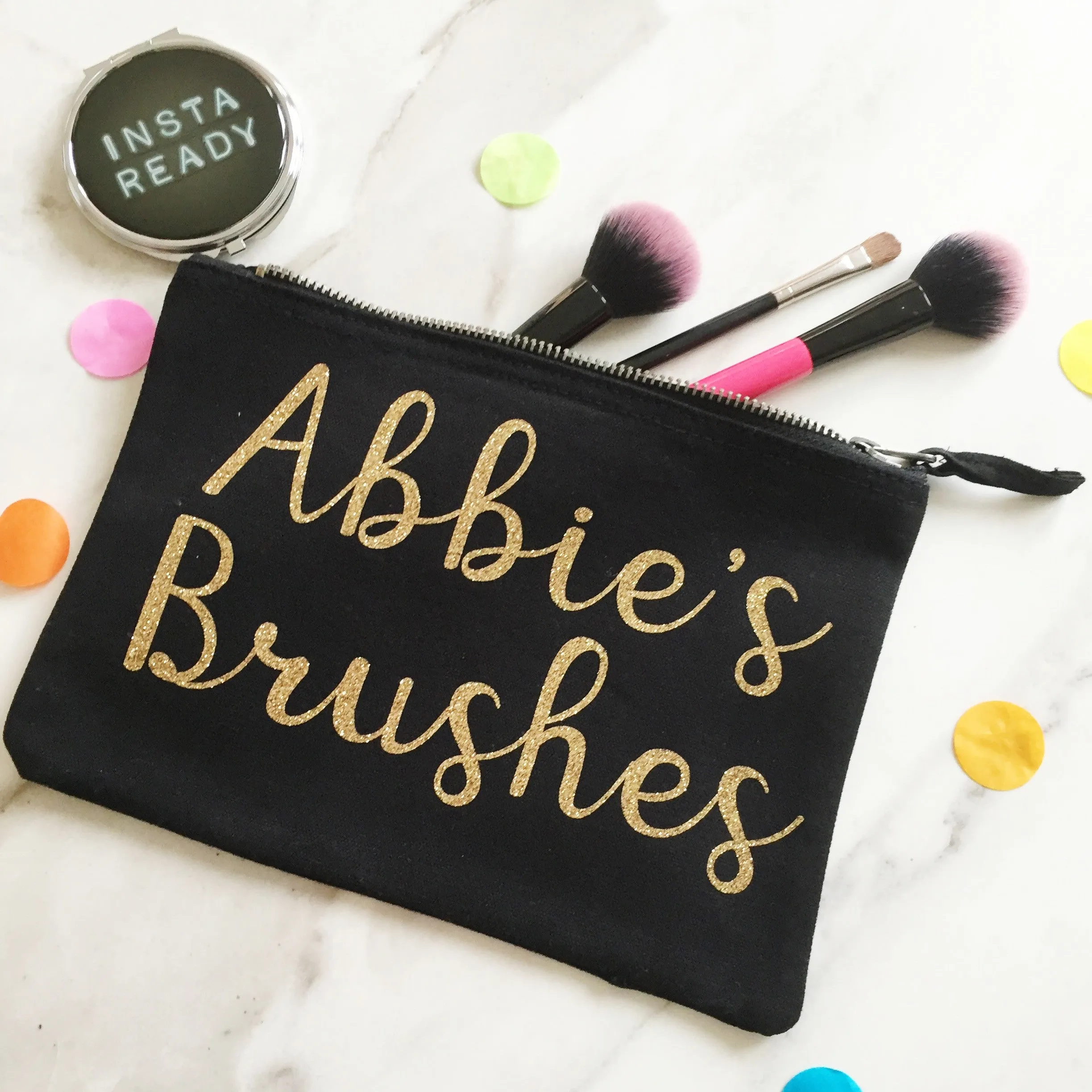 Personalised Make Up Toiletries Bag - Perfect Gift for Girls Mums &  Friends