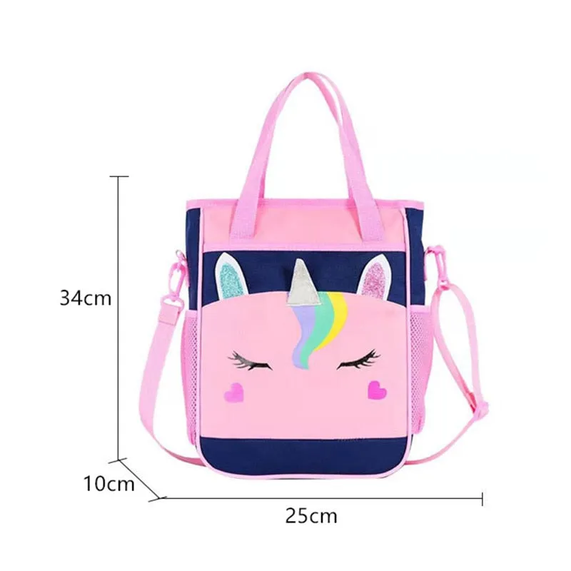 Rainbow Unicorn Backpack Set