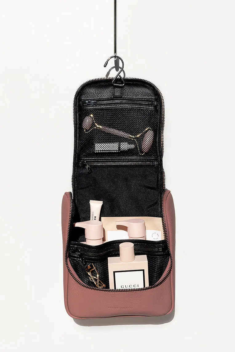 Status Anxiety - Drifting Apart Toiletries Bag, Dusty Rose