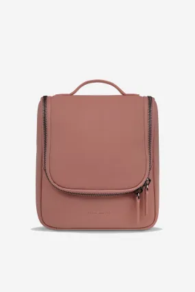 Status Anxiety - Drifting Apart Toiletries Bag, Dusty Rose