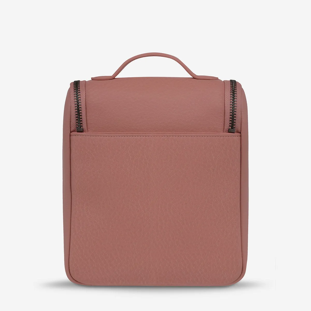 Status Anxiety - Drifting Apart Toiletries Bag, Dusty Rose