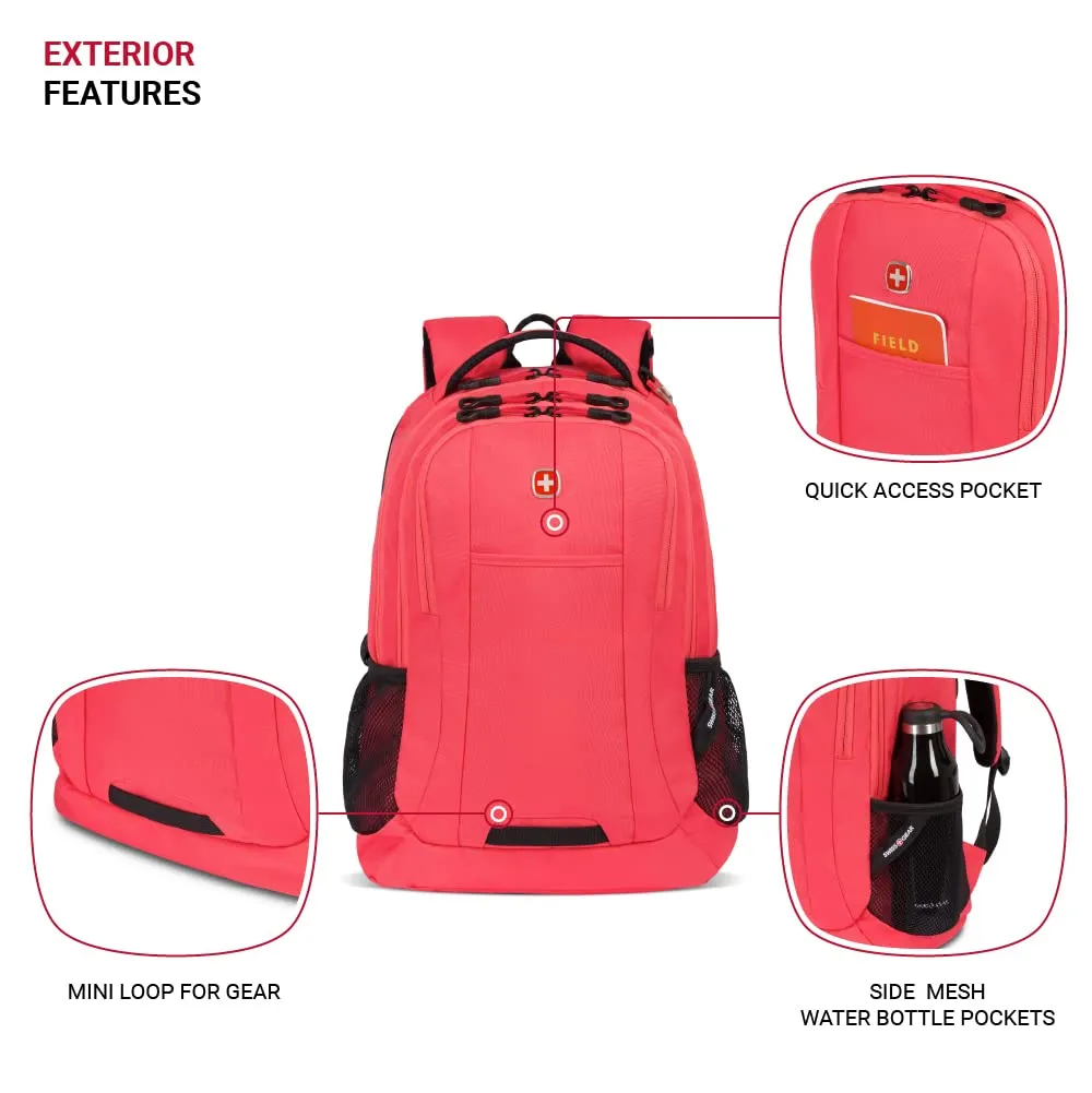 SwissGear Cecil 5505 Laptop Backpack, Teaberry, 18-Inch