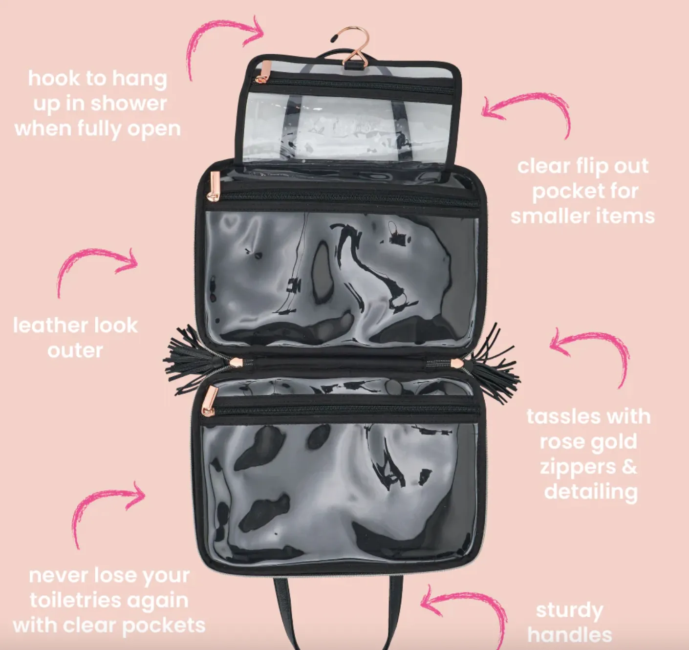 Vanity Toiletries Bag - Good Vibes